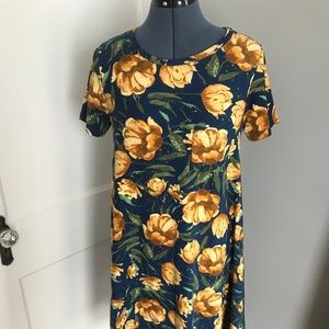 Lularoe XS Carley Floral Legging material